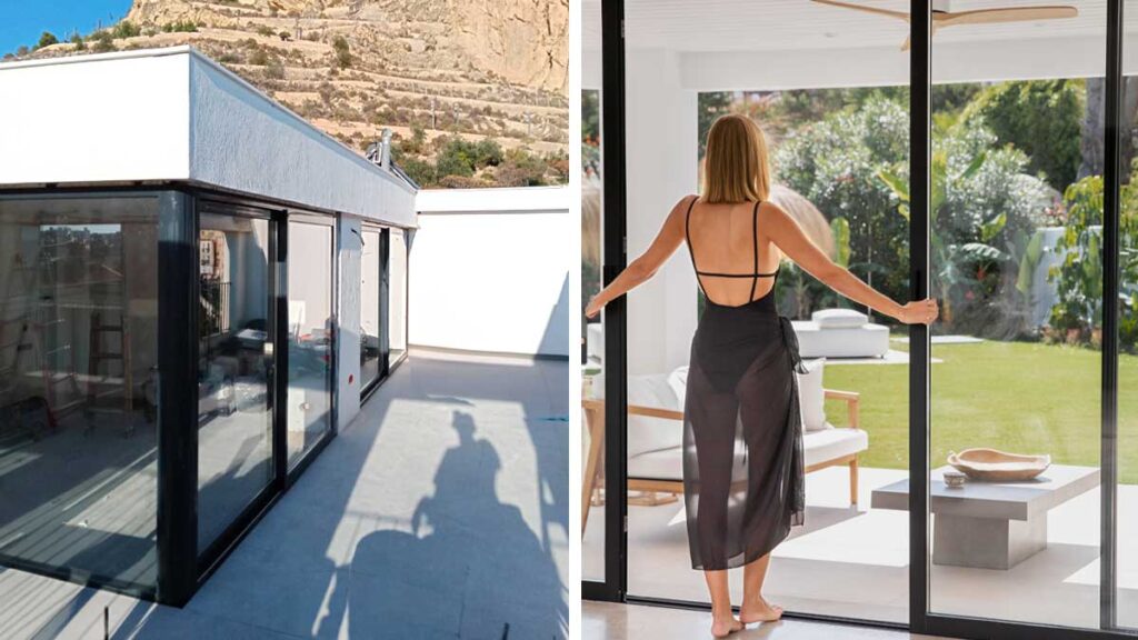 Cerramientos de Aluminio en Terrazas y Porches